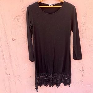 MiYang Medium Black Long Sleeve Dress